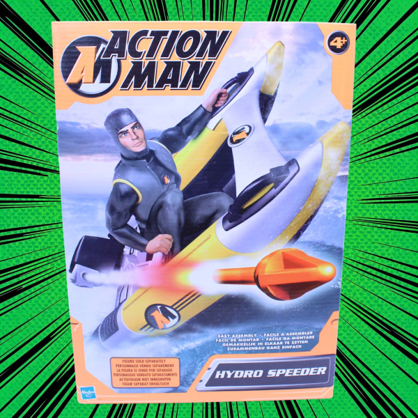 Action Man Hydro Speeder 2002 Hasbro OVP | Playset | Hoppla-Stuff